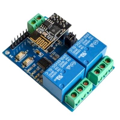 China / 5V ESP8266 ESP-01 2 Channel WiFi Relay Module 2 Channel Relay Module For IOT Smart Home Phone APP Controller for sale