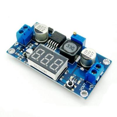 China Chip Guest 24 volt battery 12 volt 24v converter to 12v module step down voltage regulator with voltmeter for sale