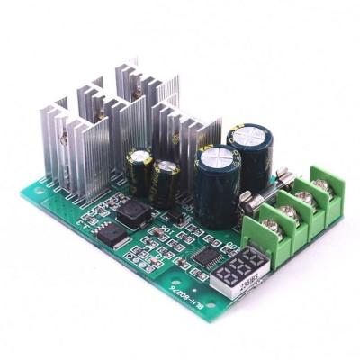 China 6V 12V 24V 36V 48V 60V 30A 75MM*56MM*28MM Motor Speed ​​Adjustable Module Drive Controller 0~100% Digital Display PWM VDC for sale