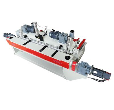 China Plywood veneer production veneer peeling hot sale cheap custom 37.5/41kw veneer peeling and cutting machine for sale