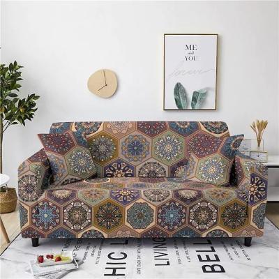 China Durable Washable Durable Elastic Couch Stretch Sectional 3 Seater Sofa Cover for sale