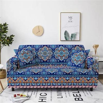 China Durable Washable Elastic Loveseat Couch Sectional Armchair Soft Stretch Sofa Covers Slipcover for sale