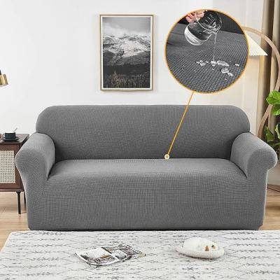 China Durable Super Soft Dustproof Couch Cover Fabric Water Repellent Stretch Sofa Covers for sale