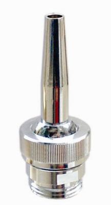 China Adjustable Brass Chrome Fountain Nozzles Singe Jet Series Fountain Spray Nozzles for sale