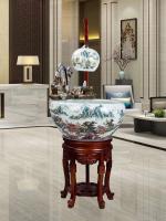 中国 陶磁器の230mm Koiの魚ボール 販売のため