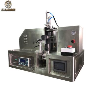 China Food Hand Operation PE Digital Soft Tube Sealer Tuning Ultrasonic Seal Tube Machine With Trimming for sale