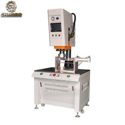 China Factory Hot Sale Circular Seals Welder 2.9KW 4.4KW 5.5KW Servo Motor Spin Ultrasonic Heat Welding Machine For PP Plastic Cylinders for sale