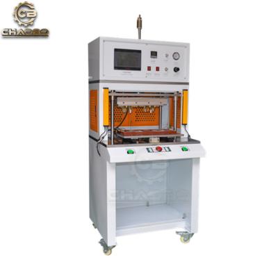 China Factory 200*400MM Heating Surface Multiple Pins Automatic Plastic Heat Welding Machine Dome Staking Stake for sale