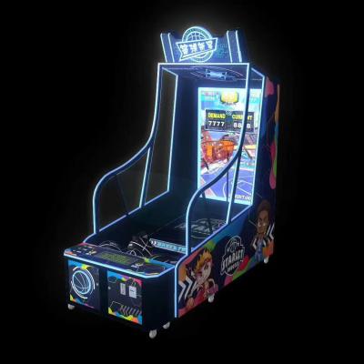 China ABS+Metal Hot Selling Indoor Basketball Shooting Game Machine Coin Operated Amusement Equipment for sale