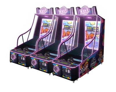 China ABS+Metal Popular Amusement Machines For Kids Toy Coin Operated Basketball Shooting Game For Sale for sale