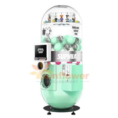 China New arrival gashapon vending machine special coin, gashapon vending machine for mall 506*570*1284MM for sale