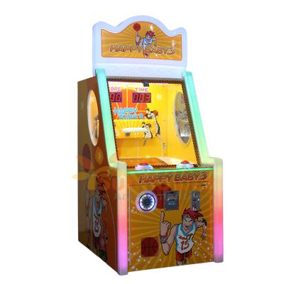 China Wooden+plastic hot product basketball sport happy game for kids, ticket redemption machine on sale, hot sports game hasketball on sale for sale