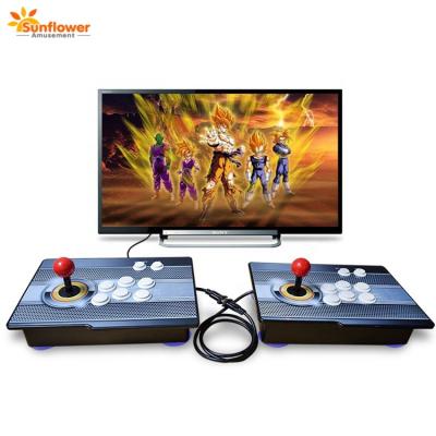 China ABS+wooden all in one home Arcade Game Console from home game station 1388games for sale