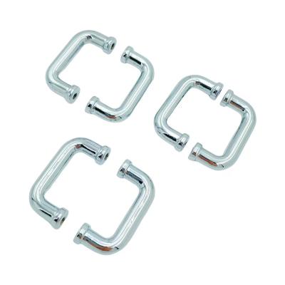 China Zinc Alloy Square Ring Adjustable Shoulder Strap Buckle Bag Accessories Screws Buckle Arch for sale