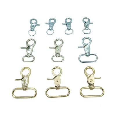 China Zinc Alloy Dog Buckle Accessories Strap Metal Accessories Bag Hook Purse Rotary Snap Hook Dog Leash Hook for sale