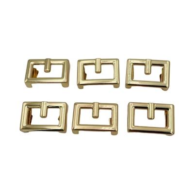 China Zinc Alloy Square Ring Adjustable Shoulder Strap Buckle Square Screw Bag Accessories Zinc Alloy for sale