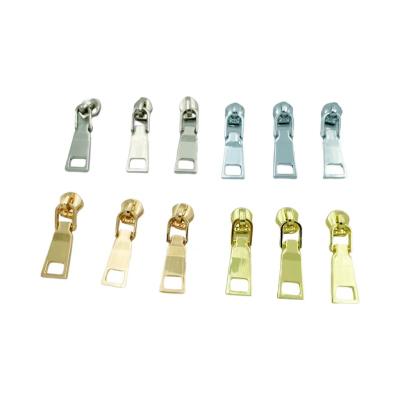 China Custom Fashion Apparel Slider Brand Decorative Metal Zipper Puller Other Logo Metal Zipper Puller for sale