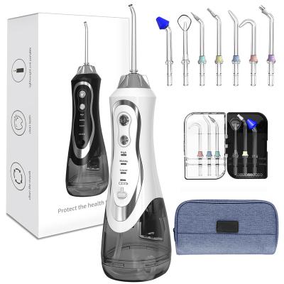 China Electric Toothbrush and Water Flosser Water Flosser Irrigator Travel Outdoor Dental Cordless Family Use Rechargeable Mini Water Flosser for sale