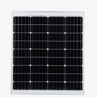 China High Quality High Efficiency 80W 18V Mono Solar Panel 158.75mmx158.75mm for sale