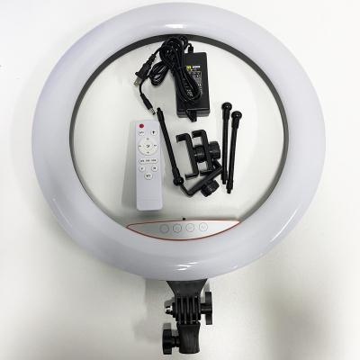 China China PORTABLE Ring Light Manufacture For Camera Make Up 18inch Touch Screen Ring Light With Outside 45cm Ring Fill Light for sale