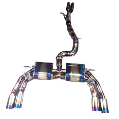 China Titanium Exhaust Catback For Audi RS3 Sportback , 8V Titanium Exhaust Catback Type for sale