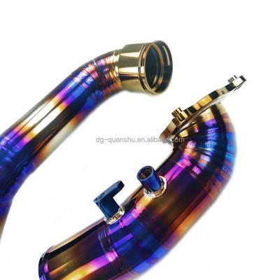 China Titanium Charge Pipes For BMW B58 140i 240i 340i 440i 740i F20-F23 F30-F36 Titanium G11-G12 Exhaust for sale