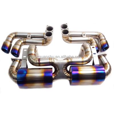 China Titanium Exhaust GR1 Muffler For Ferrari F360 Titanium Exhaust Catback F430 F12 for sale