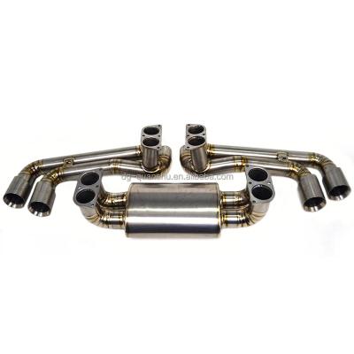 China GR1 Titanium Exhaust Muffler For Ferrari F430 04-09 Titanium Exhaust Muffler for sale