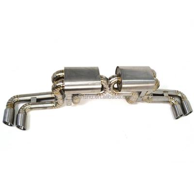 China Exhaust Muffler For Ferrari F360 F430 F12 Titanium Exhaust Catback Muffler For Ferrari for sale