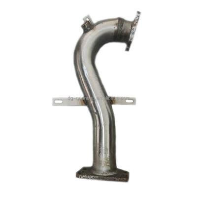 China 304 Stainless Steel Exhaust Downpipe For Fiat Abarth 500C 595C TD04 for sale