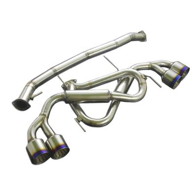 China Titanium Alloy Exhaust Catback For Nissan GTR Style R35 HKS Exhaust Catback Muffler R32 R33 R34 Air Intake Pipe Titanium Intercooler Pipe for sale