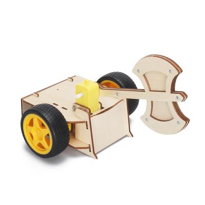 China 2022 Wooden STEM Battle Robots 2.4G RC Robot 3D Puzzle Science Kit Educational Toys Robotics Starter Kit from STEM Science Education Project DIY Factory for sale