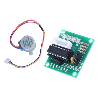 China Electronic Project ULN2003 micro 5V 4 Phase Stepper Motor STEM and ULN2003 IED Motor Board Driver Stepper Programming Education for sale