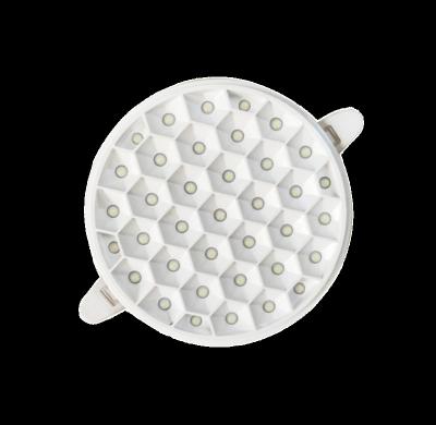 China Commercial / Modern Flexible Led Panel IP40 Led Panel Light 45 Degree Round Slim Panel Light for sale