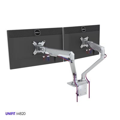 China Home Office Monitor Mount Desk Stand With Gas Spring LCD Monitor Arm for sale