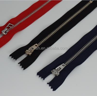 China CHEAP PRICE NAVY BLACK 4YG 4.5YG METAL STRONG high quality ZIPPER JEANS for sale