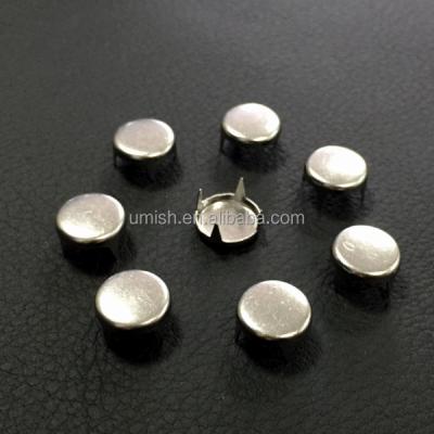 China Nickel Free Shiny Single Cone Star Round Shape Metal Brass Stud Rivets for sale