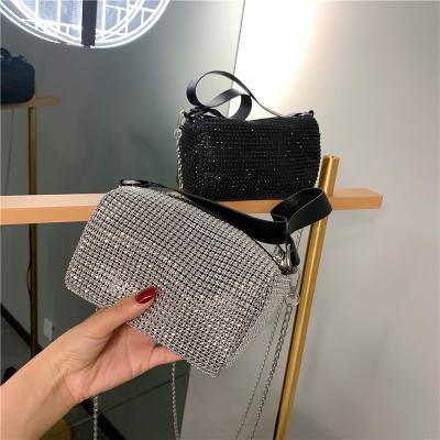 China New design high quality ladies shoulder handbags cross - body fashion luxury chain purses and mini handbag for women for sale