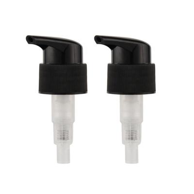 China Non Spill High Quality OEM ZA-019 ODM 24/410 Foam Lotion Pump Liquid Liquid Dispenser Black Plastic Lotion Pump for sale