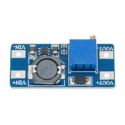 China DC-DC Converter Boost Adjustable Module 2A DC Booster 2V-24V to 5V 9V 12V 28V MT3608 30mm*17mm*14mm (L*W*H) for sale