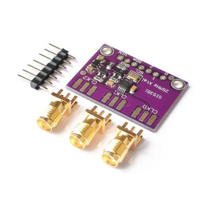 China Ne SI5351 Clock Signal Generator Module Si5351A Breakout Board I2C Controller 3.3V LDO Regulator for sale