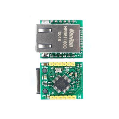 China USR-ES1 W5500 Standard Smart Electronics Ethernet Module SPI Interface To LAN Network Converter for sale