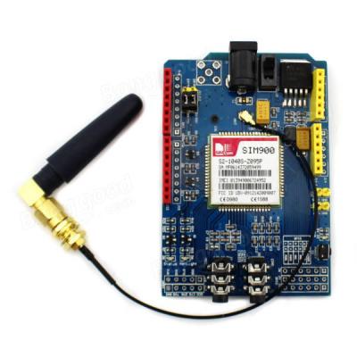 China SIM900 Quad Band GSM GPRS Shield Development Board ZKP18092601 for sale