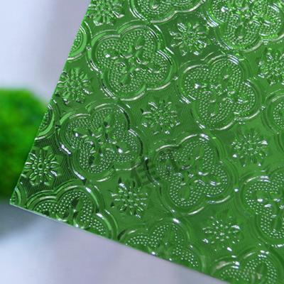 China Modern high quality tinted patterned glass for home decor for sale