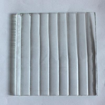 China Modern High Quality Clear Patterned Glass For Decorative House Window for sale