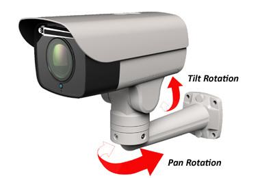 China Soporte atado con alambre de la pared de la cámara IP del zoom óptico de la cámara de seguridad 30X de la visión nocturna PTZ de AHD en venta