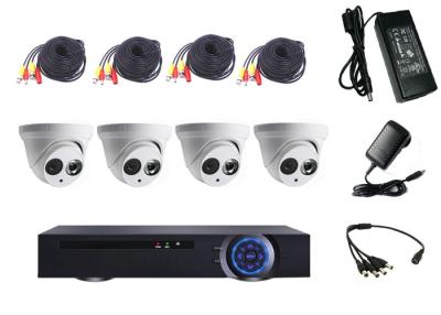 Chine Le mode multi a entré le kit de système de télévision en circuit fermé de 4 caméras, système de caméra de sécurité de DVR pour le jardin à vendre