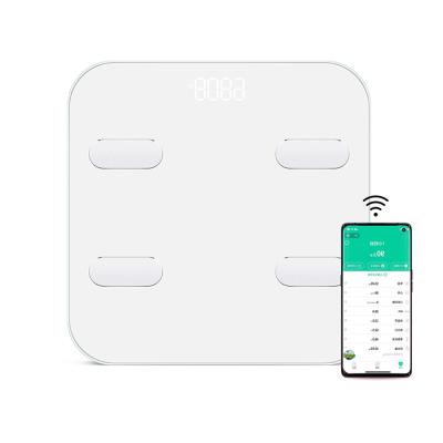 China Wireless Bathroom Weight Scale USTON Smart Bmi Digital Bathroom Scales Body Fat Weight Scale for sale