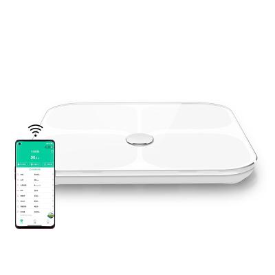 China Stored Human Body Weight Balancing Electronic Digital Weight Bathroom Scale Body Fat Scale 7 in 1 Digital Body Fat Scale Analyzer for sale