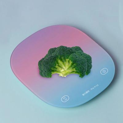 China With Tray Customized Logo Smart Wireless Scale Kitchen Food Scale 5kg 0.1g Digital Food Scale With Bowl for sale